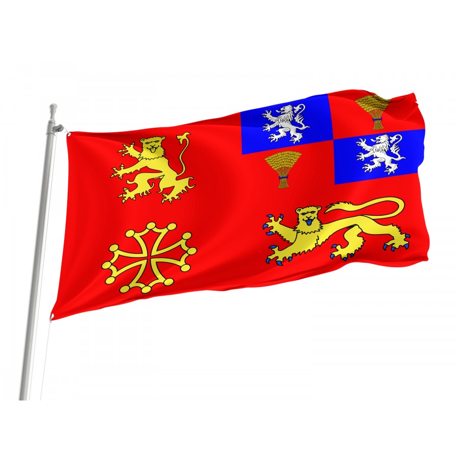 Flag Of Tarn-Et-Garonne Department In France, Patriotic Flags, Unique Design Print, Flags For Indoor & Outdoor Use - High Quality France for Indoor and Outdoor Use