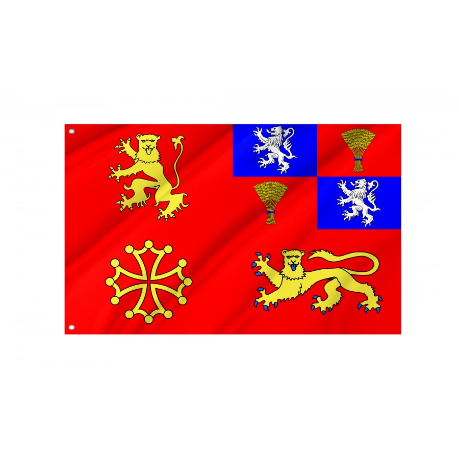 Flag Of Tarn-Et-Garonne Department In France, Patriotic Flags, Unique Design Print, Flags For Indoor & Outdoor Use - High Quality France for Indoor and Outdoor Use