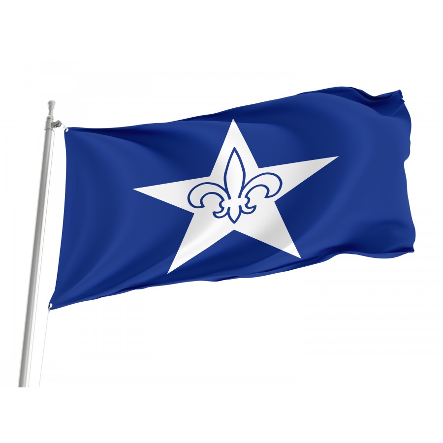 Flag Of The Franco-American, Patriotic Flags, Unique Design Print, Flags For Indoor & Outdoor Use - High Quality France for Indoor and Outdoor Use