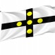 Flag of Tourcoing, Patriotic Flags, Unique Design Print, Flags for Indoor & Outdoor Use - Imagine 1