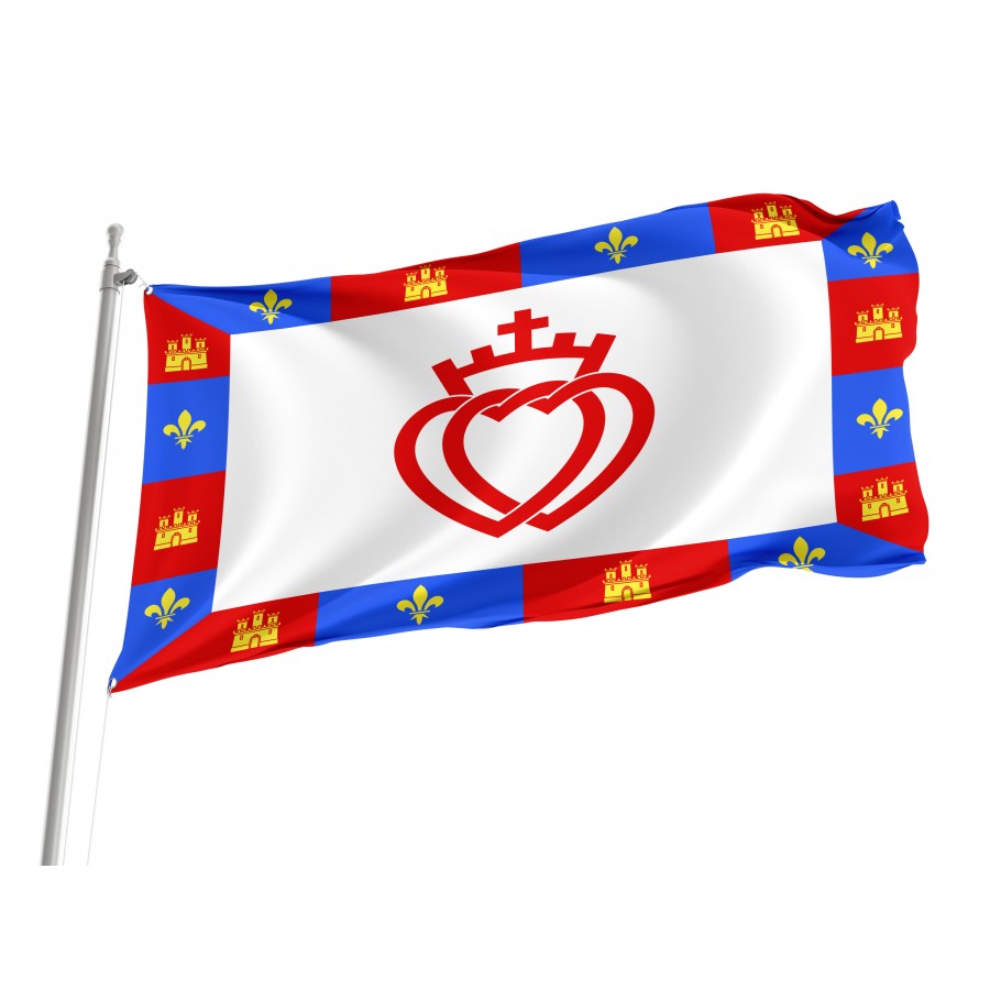 Flag Of Vendée, Patriotic Flags, Unique Design Print, Flags For Indoor & Outdoor Use - High Quality France for Indoor and Outdoor Use