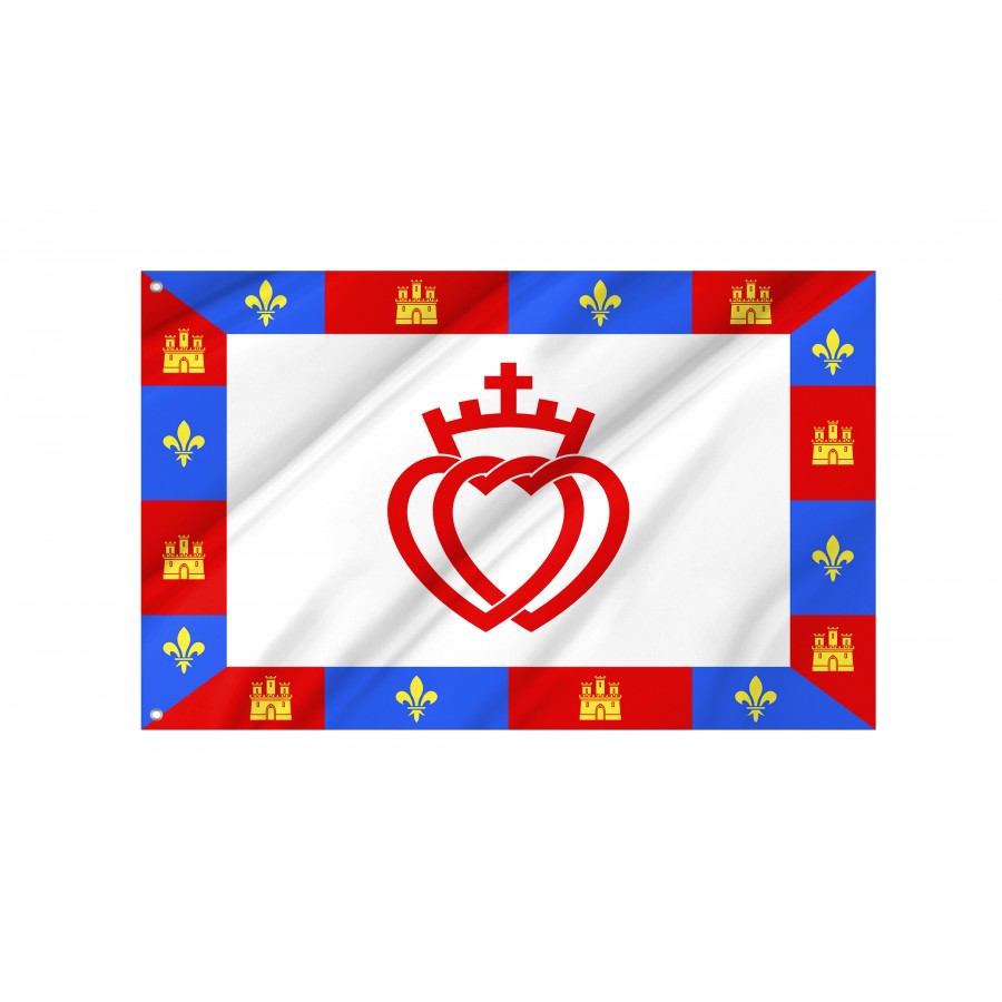 Flag Of Vendée, Patriotic Flags, Unique Design Print, Flags For Indoor & Outdoor Use - High Quality France for Indoor and Outdoor Use