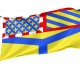 Flag of Yonne, Patriotic Flags, Unique Design Print, Flags for Indoor & Outdoor Use - Imagine 1