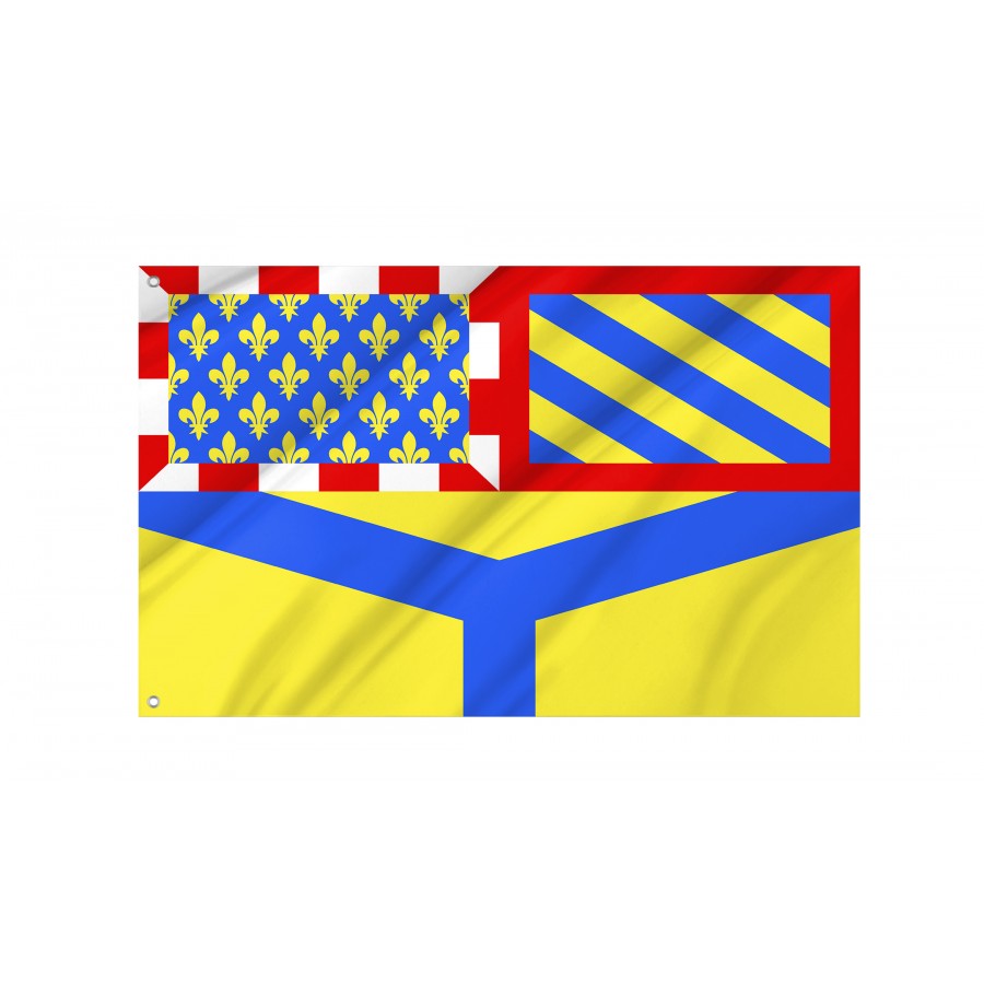 Flag Of Yonne, Patriotic Flags, Unique Design Print, Flags For Indoor & Outdoor Use - High Quality France for Indoor and Outdoor Use