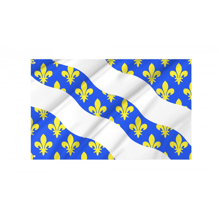 Flag Of Yvelines, Patriotic Flags, Unique Design Print, Flags For Indoor & Outdoor Use - High Quality France for Indoor and Outdoor Use