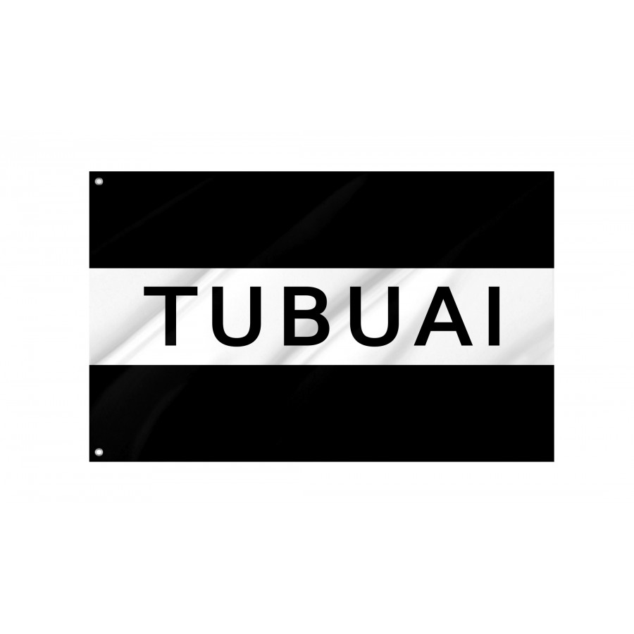 Flag of Tubuai, Patriotic Flags, Unique Design Print, Flags for Indoor & Outdoor Use