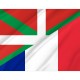 Basque Country and France Friendship Flag, Patriotic Flags, Unique Design Print, Flags for Indoor & Outdoor Use - Imagine 2
