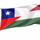 Chile and Hungary Friendship Flag for Indoor & Outdoor Use - Imagine 1
