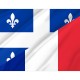 French language of Quebec-France Friendship Flag for Indoor & Outdoor Use - Imagine 2