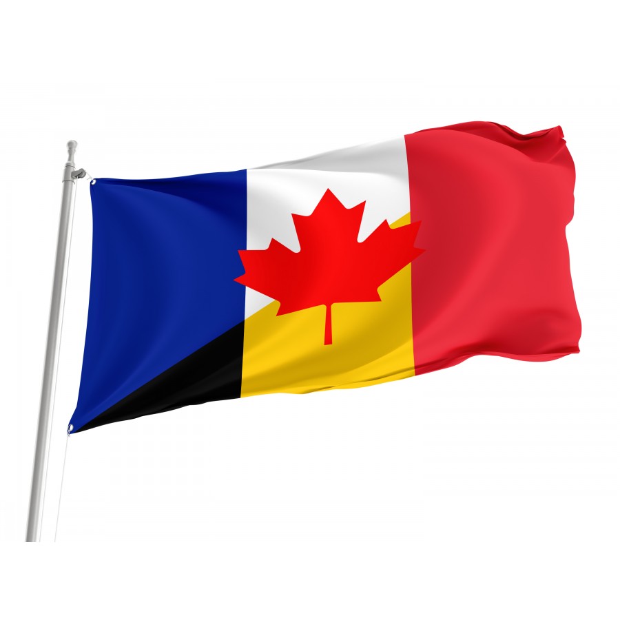 French Language Friendship Flag, Patriotic Flags, Unique Design Print, Flags For Indoor & Outdoor Use - High Quality Friendship Flag for Indoor and Outdoor Use