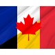 French language Friendship Flag for Indoor & Outdoor Use - Imagine 2