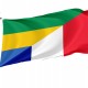 Gabon and France Friendship Flag for Indoor & Outdoor Use - Imagine 1