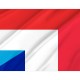 Luxembourg and France Friendship Flag for Indoor & Outdoor Use - Imagine 2