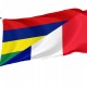 Mauritius and France Friendship Flag for Indoor & Outdoor Use - Imagine 1