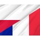 Poland and France Friendship Flag for Indoor & Outdoor Use - Imagine 2