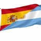 Spain and Argentina Friendship Flag for Indoor & Outdoor Use - Imagine 1