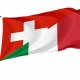 Switzerland and Italy Friendship Flag for Indoor & Outdoor Use - Imagine 1