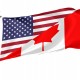 United States and the Canada Friendship Flag for Indoor & Outdoor Use - Imagine 1