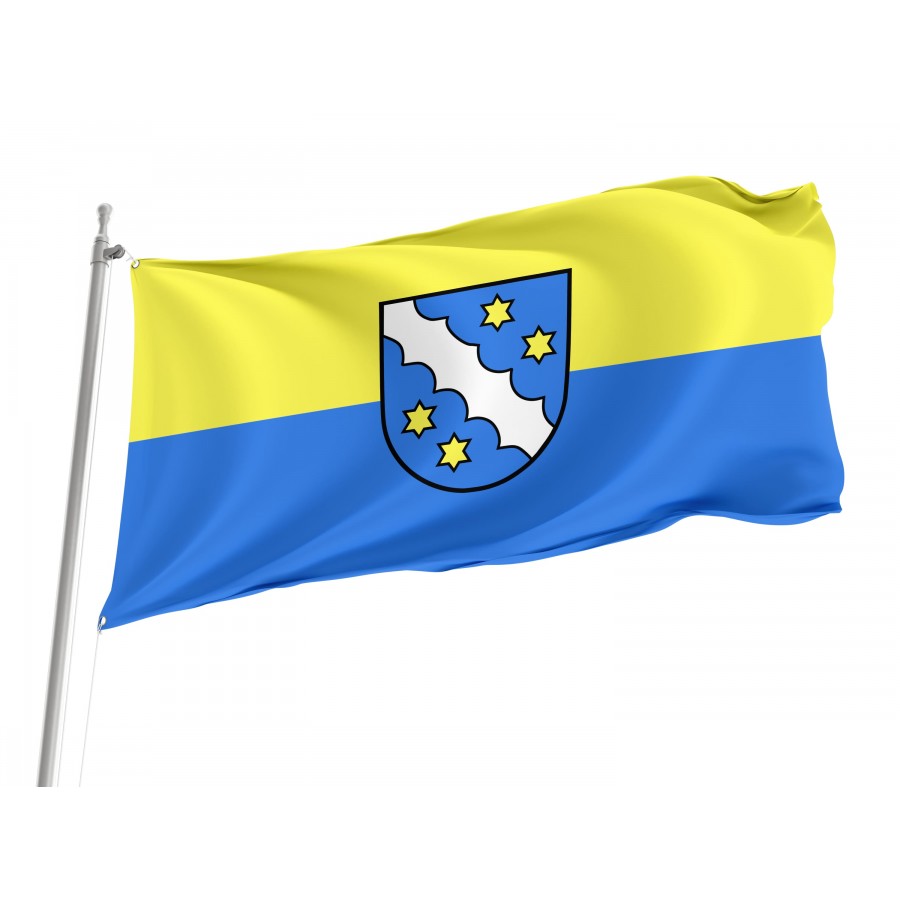 Heroldstatt Flag – Official German Municipal Flag from Baden-Württemberg