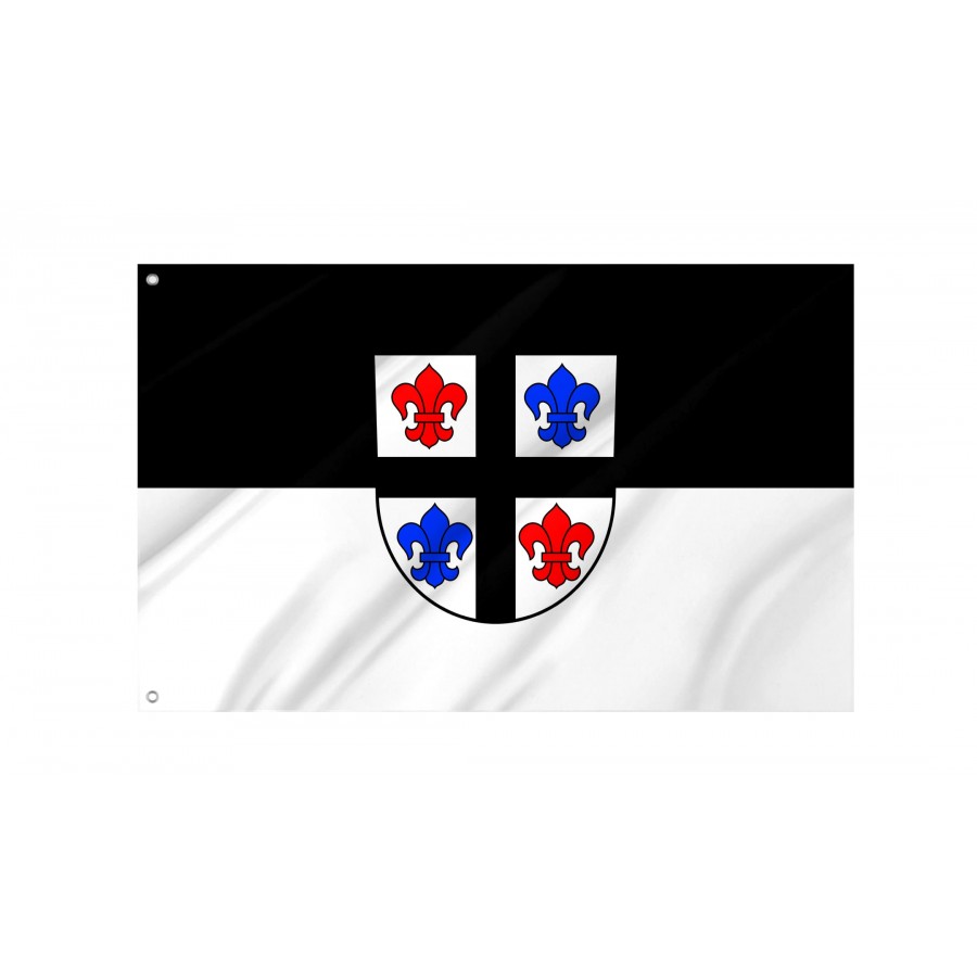 Illerrieden Flag - Official German Municipal Flag from Baden-Württemberg