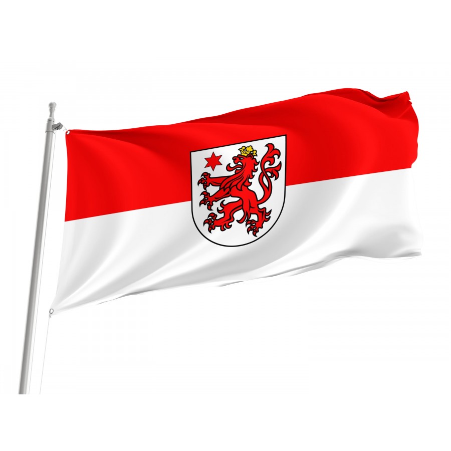 Munderkingen Flag - Official German Municipal Flag from Baden-Württemberg