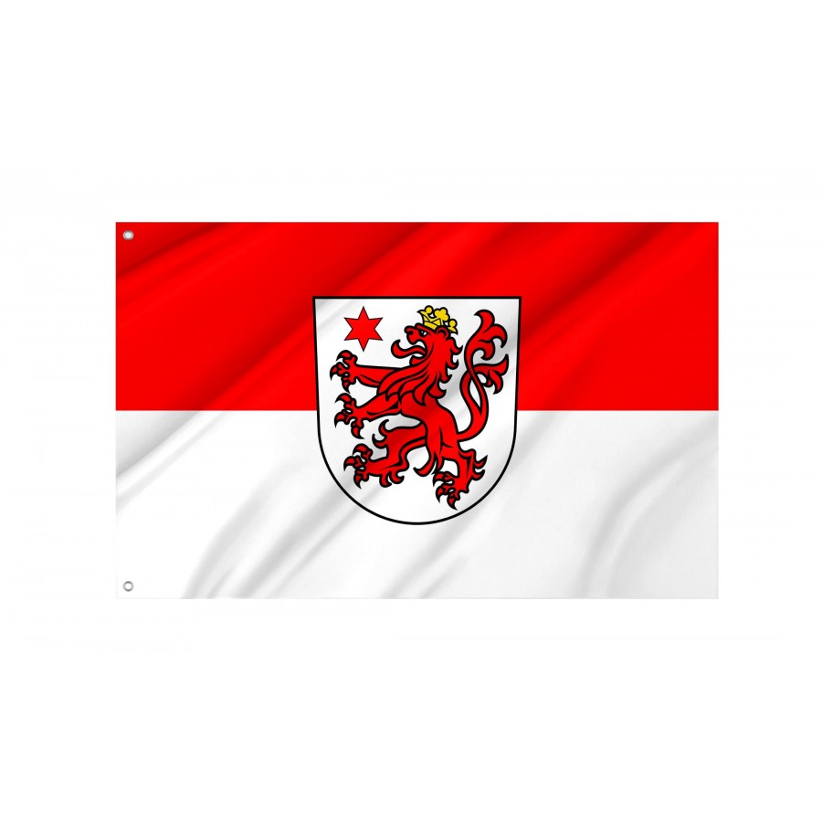 Munderkingen Flag - Official German Municipal Flag from Baden-Württemberg