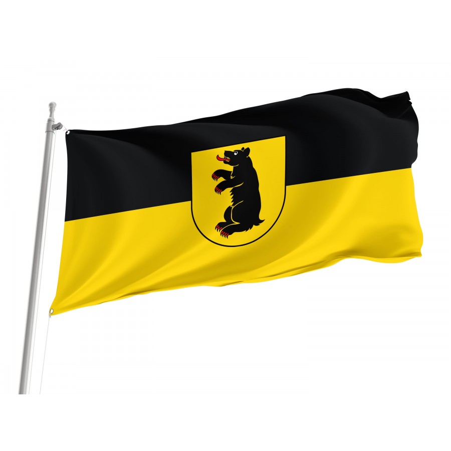Nellingen Flag - Official German Municipal Flag from Baden-Württemberg