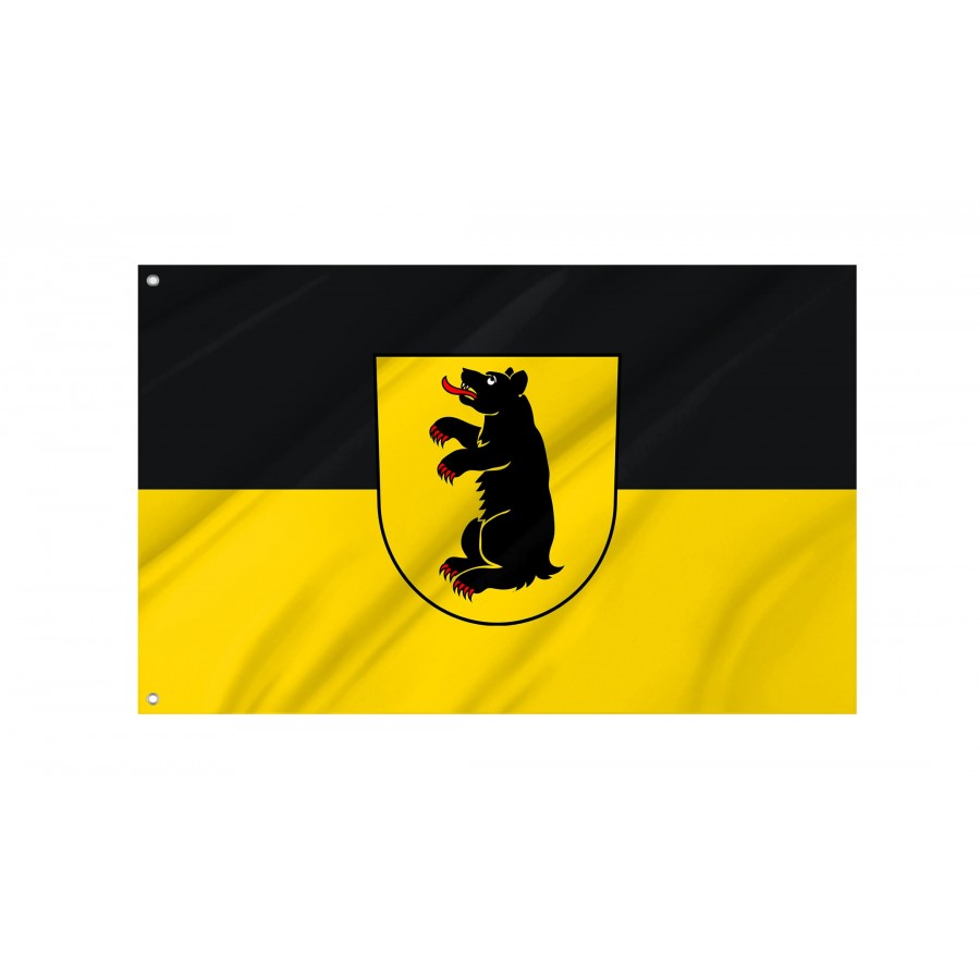 Nellingen Flag - Official German Municipal Flag from Baden-Württemberg