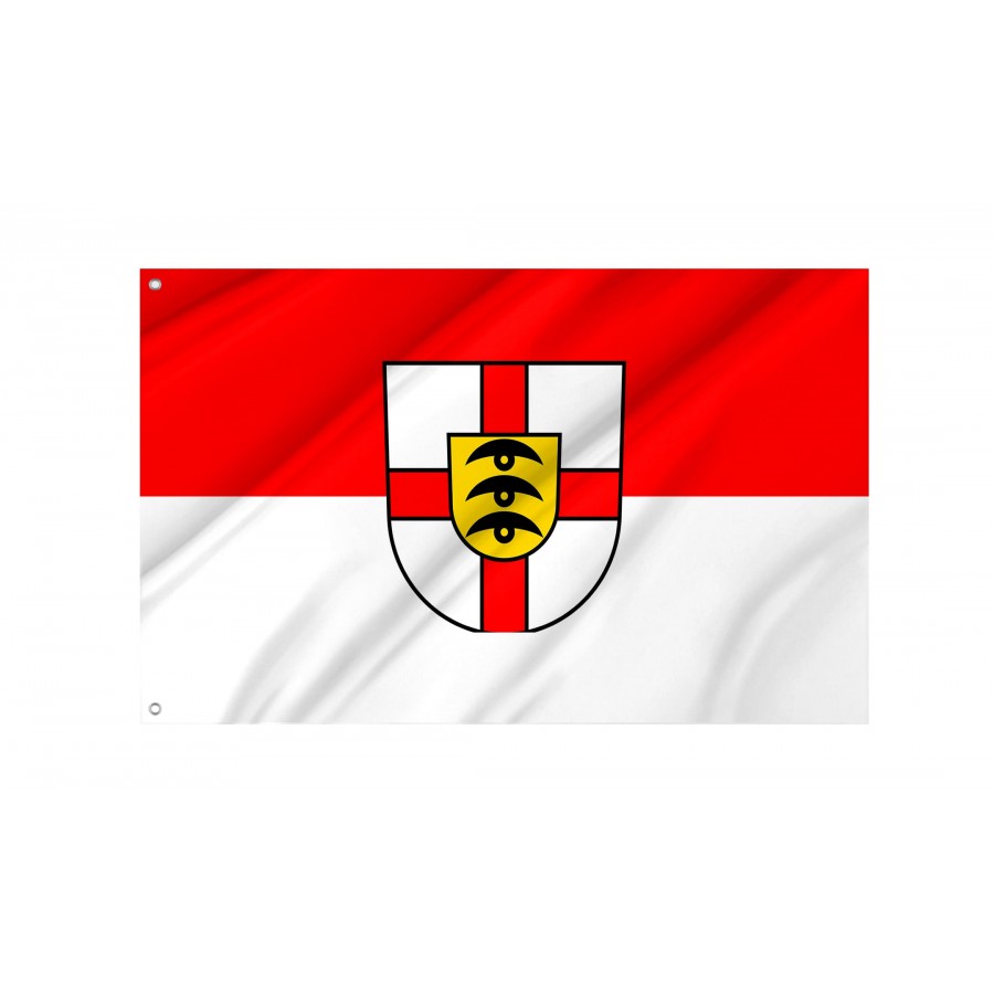 Rechtenstein Flag - Official German Municipal Flag from Baden-Württemberg
