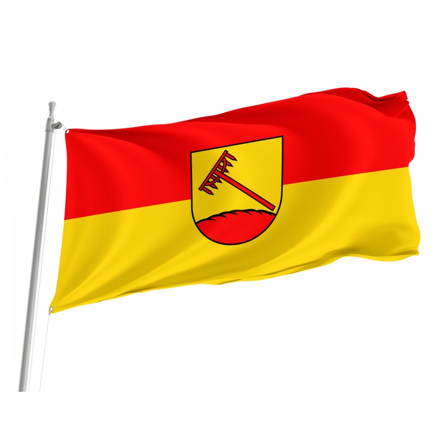 Rottenacker Flag - Official German Municipal Flag from Baden-Württemberg