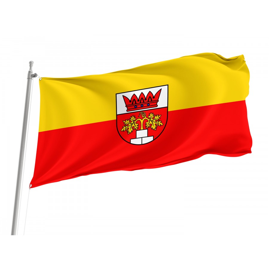 Staig Flag - Official German Municipal Flag from Baden-Württemberg