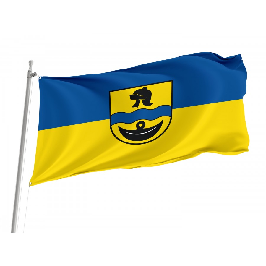 Unterstadion Flag - Official German Municipal Flag from Baden-Württemberg