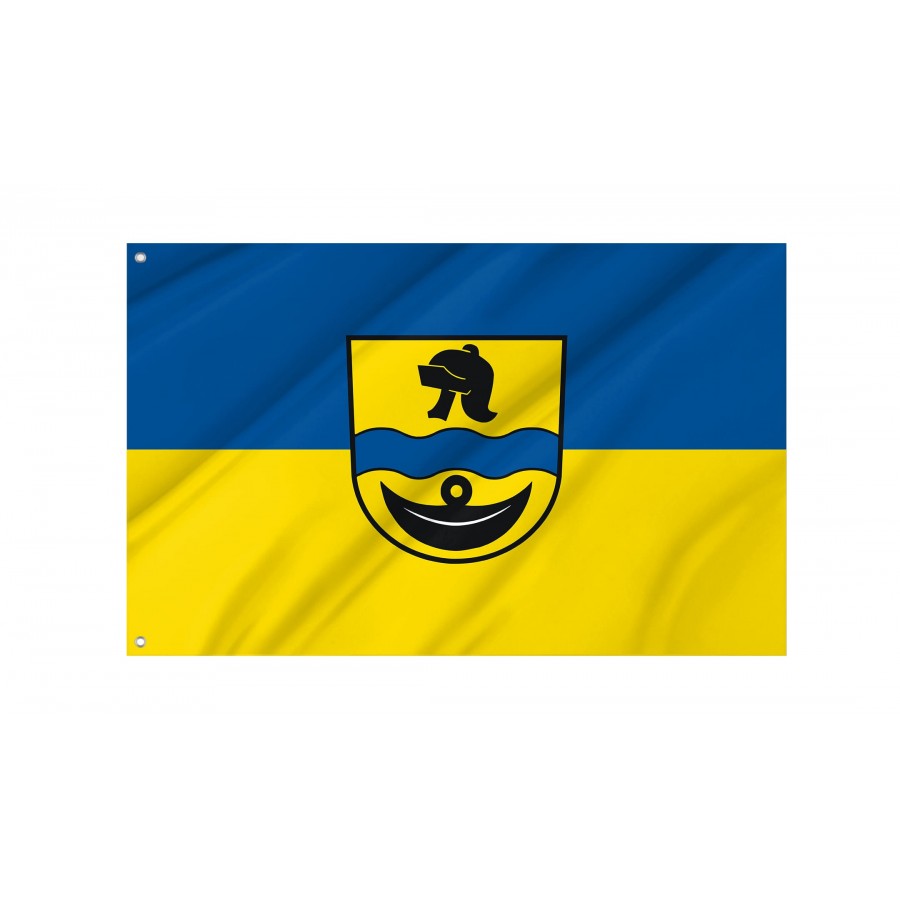 Unterstadion Flag - Official German Municipal Flag from Baden-Württemberg