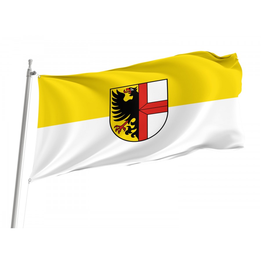 Daisendorf Flag - Official German Municipal Flag from Baden-Württemberg