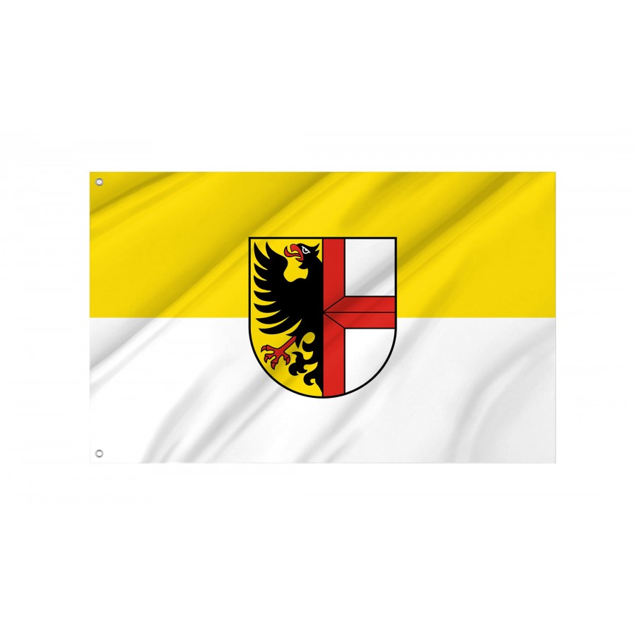 Daisendorf Flag - Official German Municipal Flag from Baden-Württemberg