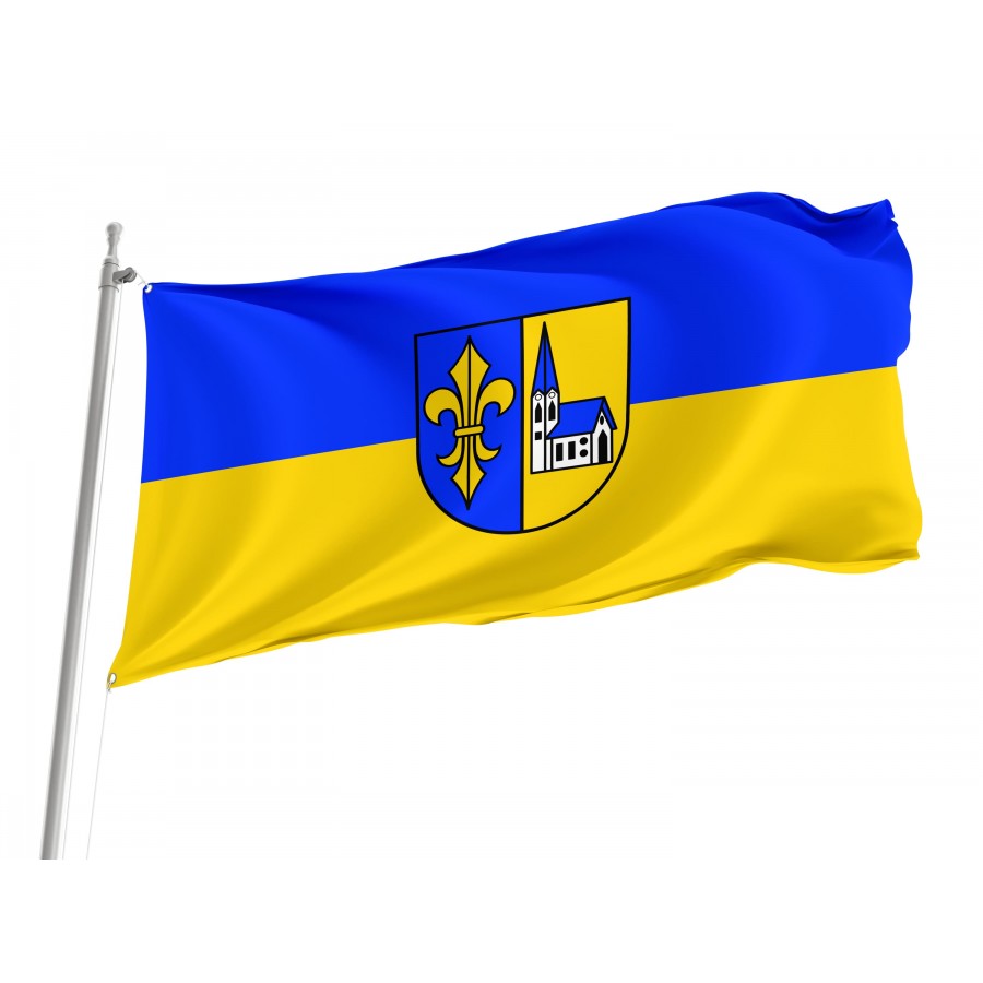 Eriskirch Flag - Official German Municipal Flag from Baden-Württemberg