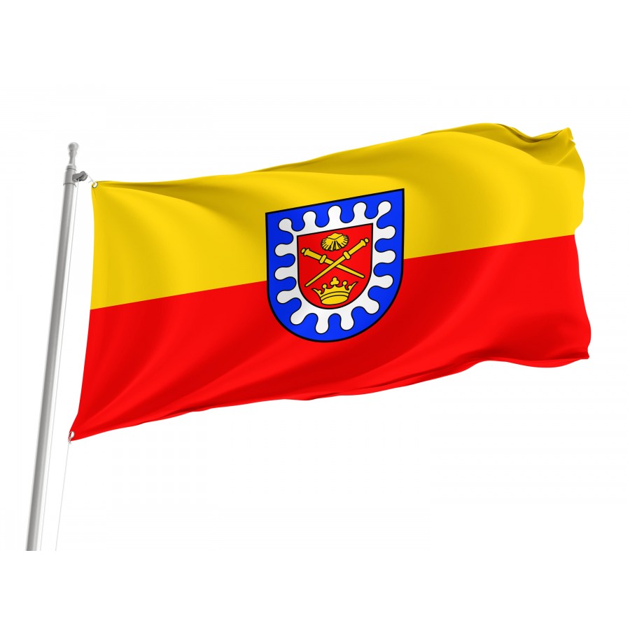Immenstaad am Bodensee Flag - Official German Municipal Flag from Baden-Württemberg