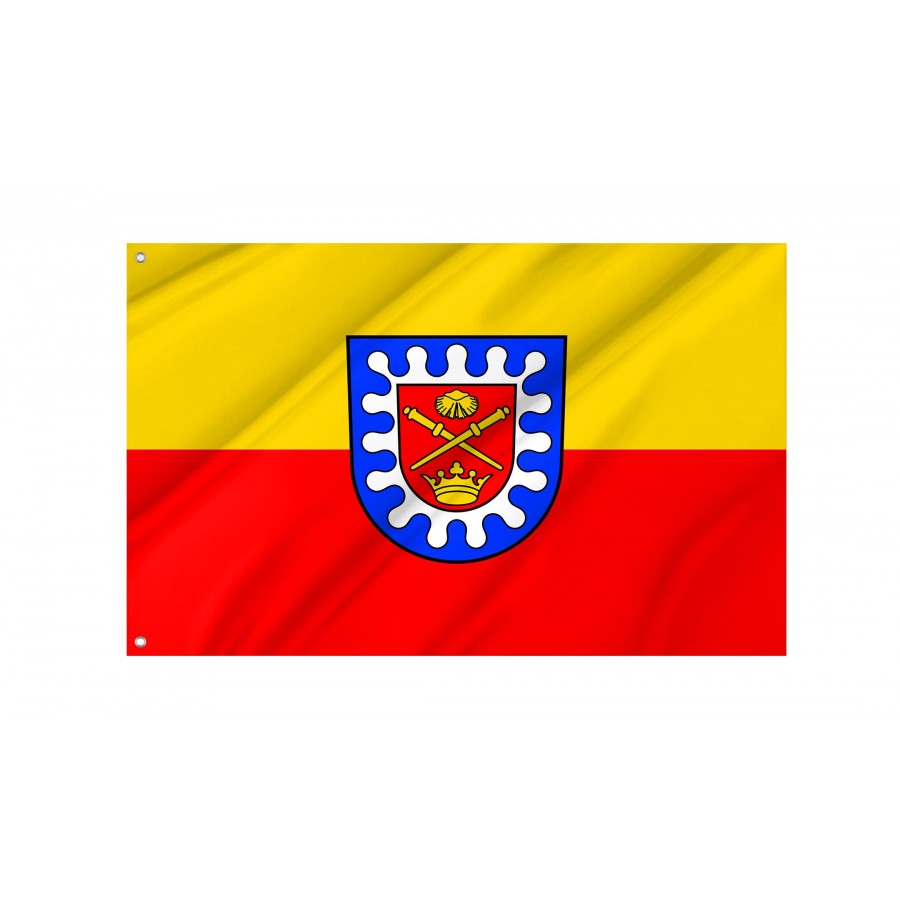 Immenstaad am Bodensee Flag - Official German Municipal Flag from Baden-Württemberg