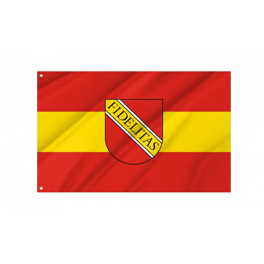 DEU Karlsruhe Flag for Indoor & Outdoor Use