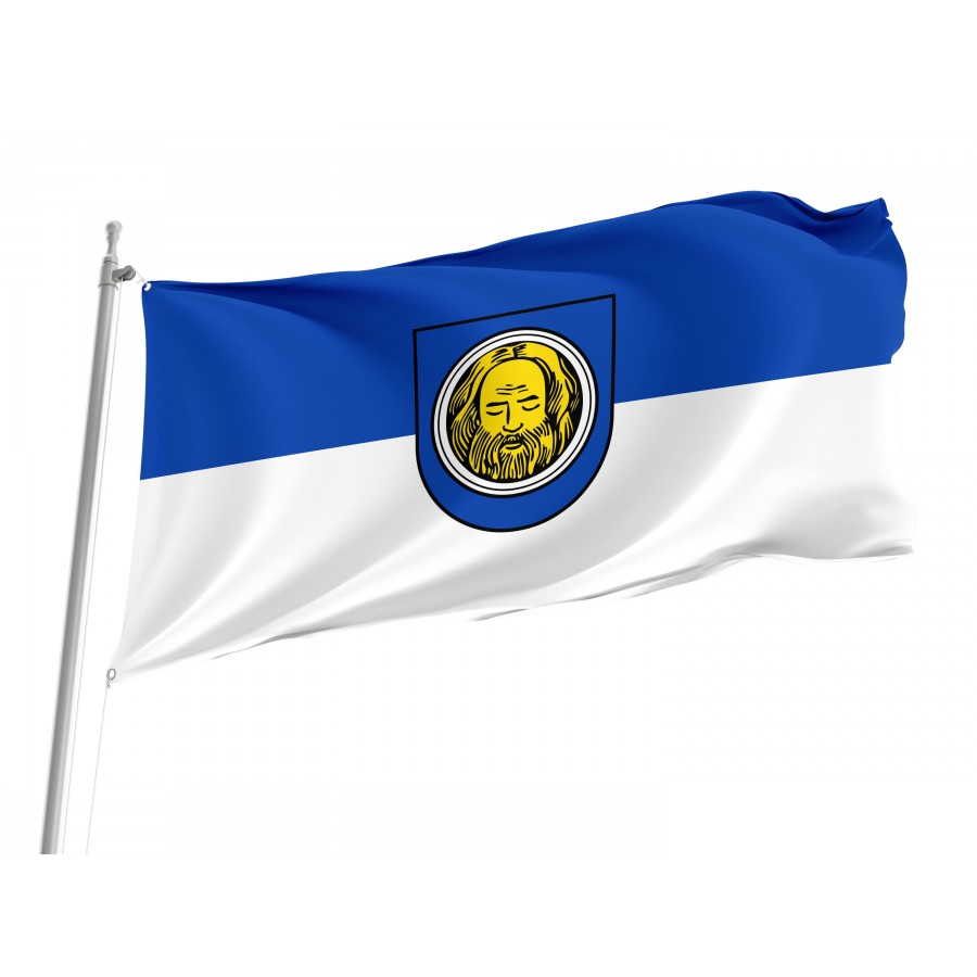 Künzelsau Flag - Official German Municipal Flag from Baden-Württemberg