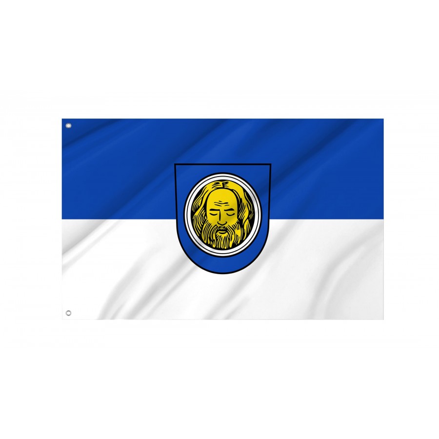 Künzelsau Flag - Official German Municipal Flag from Baden-Württemberg