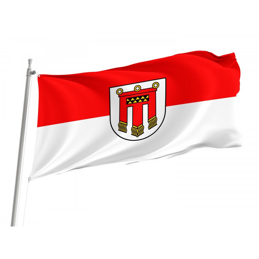Langenargen Flag - Official German Municipal Flag from Baden-Württemberg