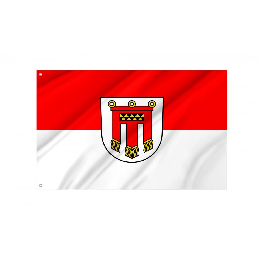 Langenargen Flag - Official German Municipal Flag from Baden-Württemberg