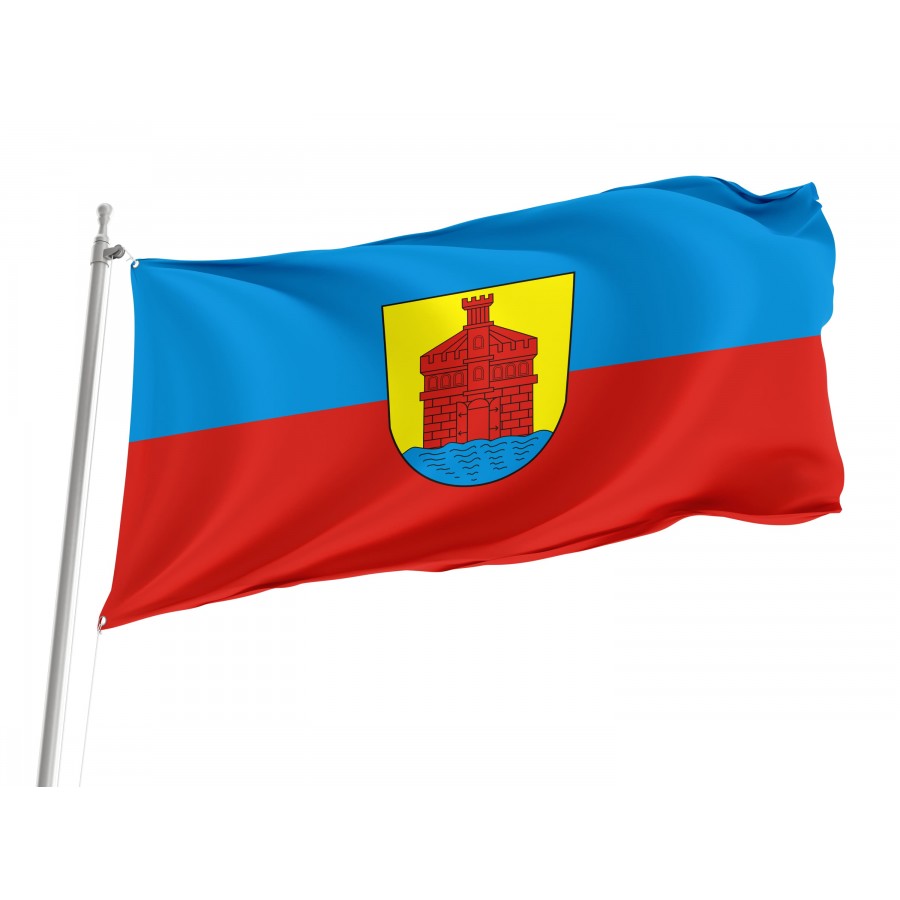 Meersburg Flag - Official German Municipal Flag from Baden-Württemberg