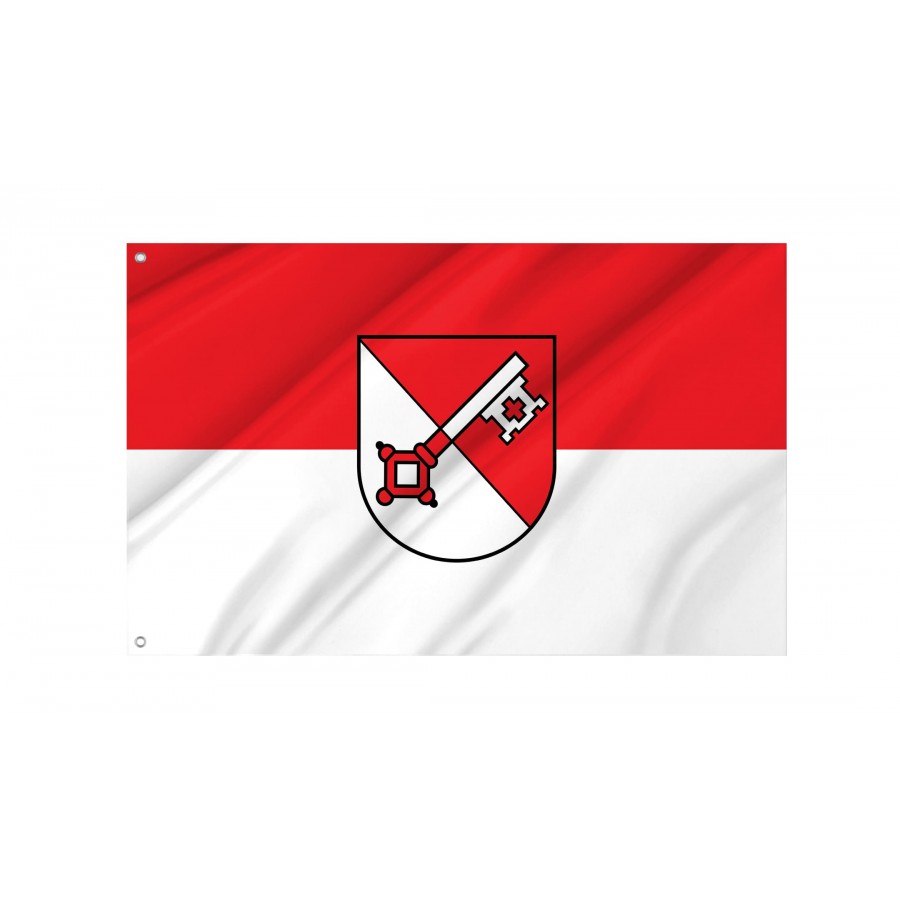 Öhringen Flag - Official German Municipal Flag from Baden-Württemberg