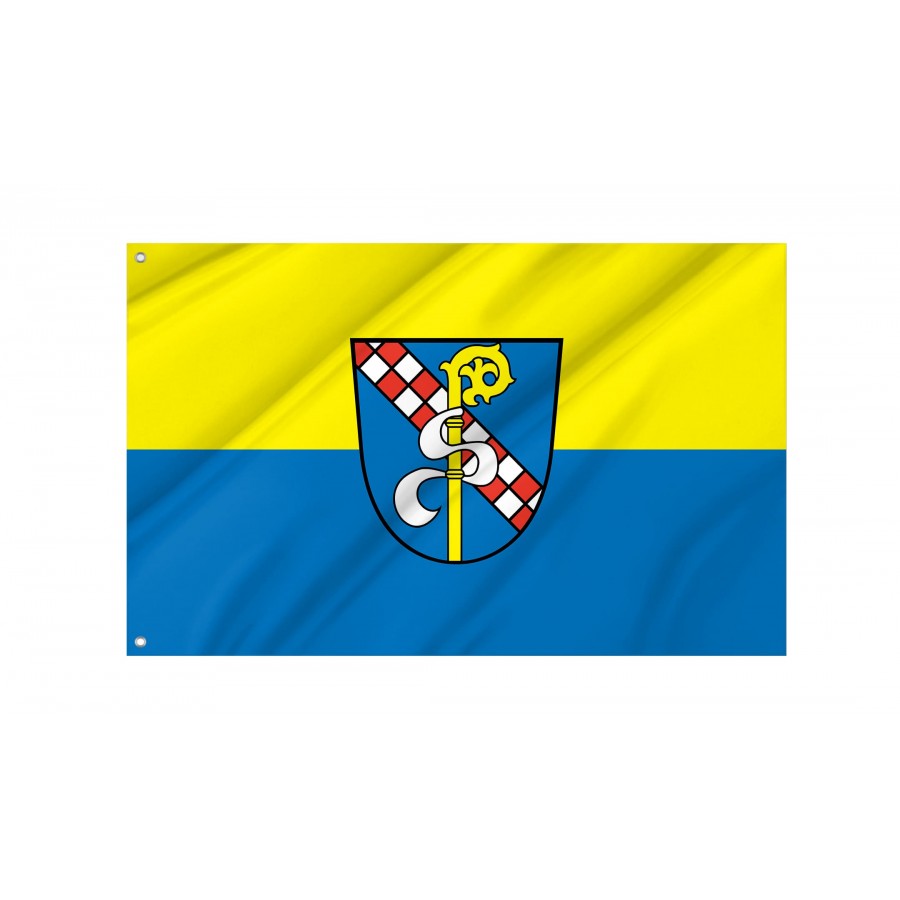 Salem Flag - Official German Municipal Flag from Baden-Württemberg