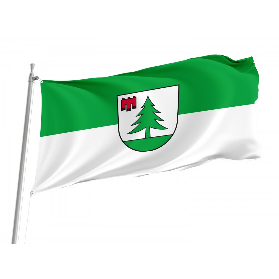 Tannau Flag - Official German Municipal Flag from Baden-Württemberg