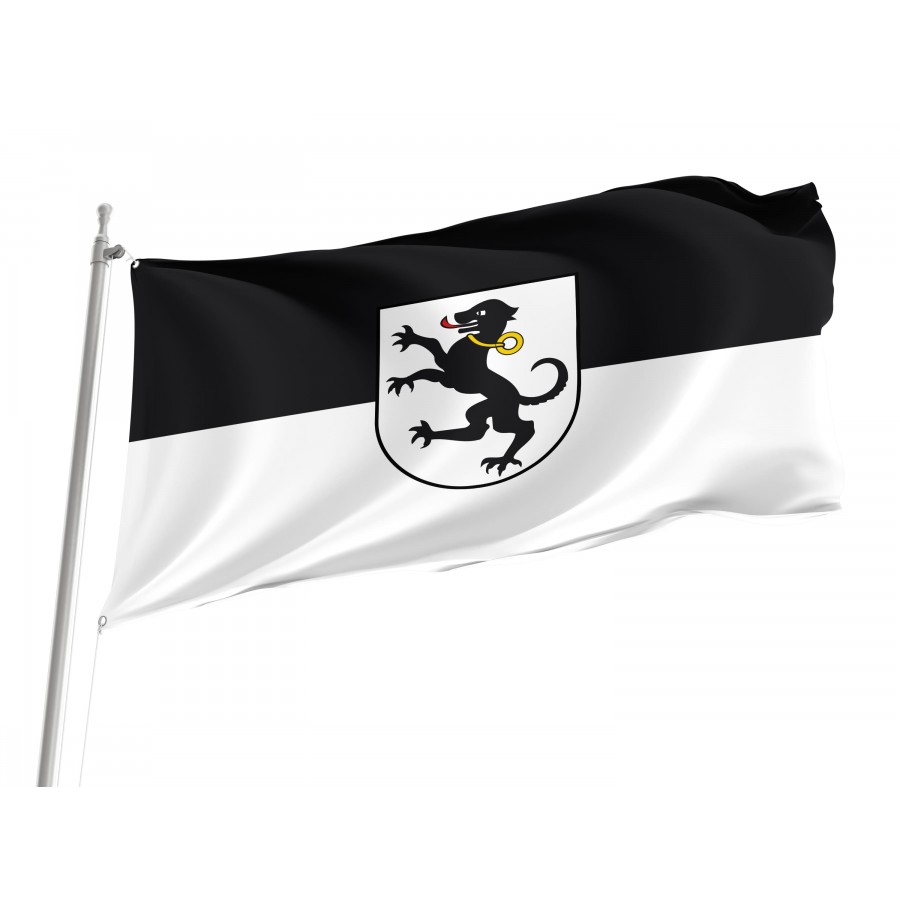 Tettnang Flag - Official German Municipal Flag from Baden-Württemberg