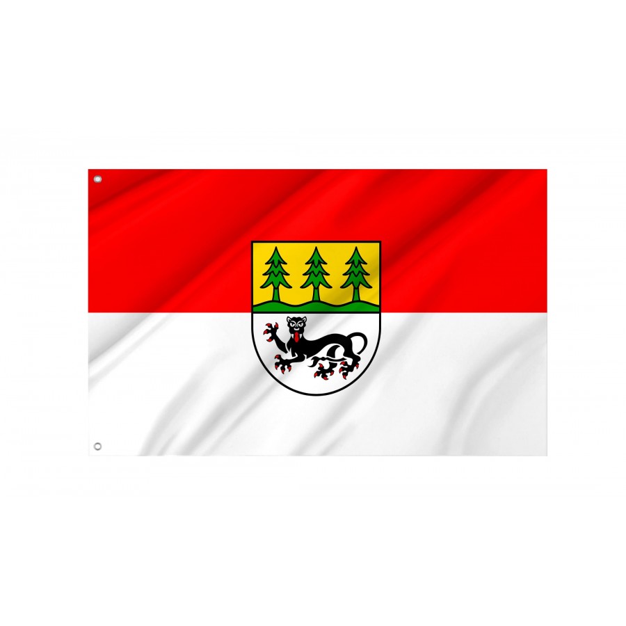 Waldenburg Flag - Official German Municipal Flag from Baden-Württemberg