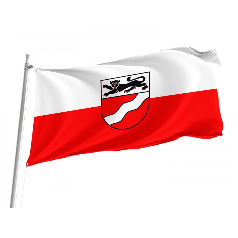 Weißbach Flag - Official German Municipal Flag from Baden-Württemberg